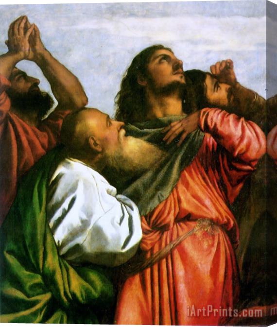 Titian The Assumption of The Virgin [detail 1] Stretched Canvas Print / Canvas Art